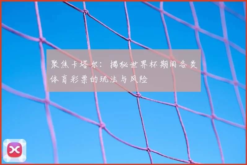 聚焦卡塔尔：揭秘世界杯期间各类体育彩票的玩法与风险