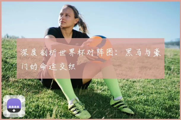 深度剖析世界杯对阵图：黑马与豪门的命运交织